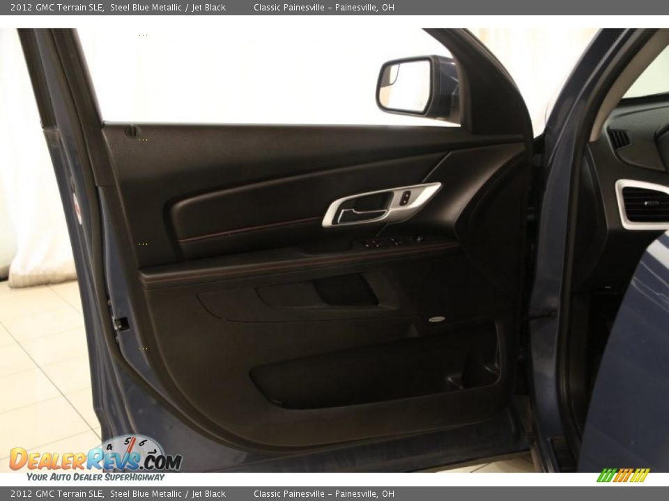 2012 GMC Terrain SLE Steel Blue Metallic / Jet Black Photo #4