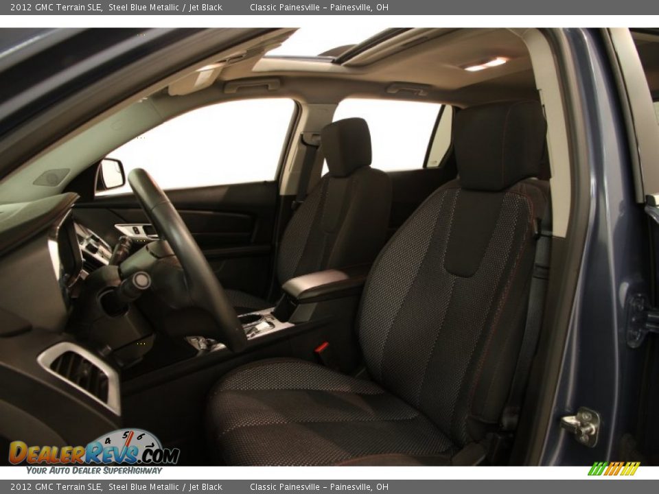 2012 GMC Terrain SLE Steel Blue Metallic / Jet Black Photo #5