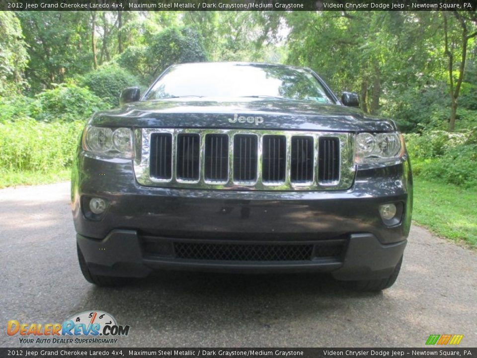 2012 Jeep Grand Cherokee Laredo 4x4 Maximum Steel Metallic / Dark Graystone/Medium Graystone Photo #7