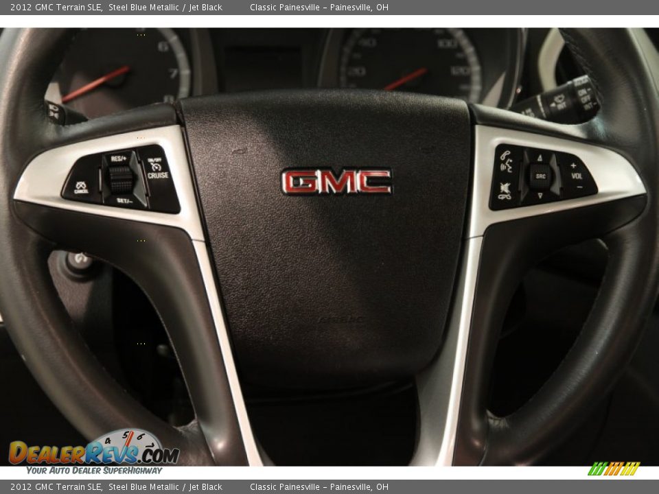 2012 GMC Terrain SLE Steel Blue Metallic / Jet Black Photo #6