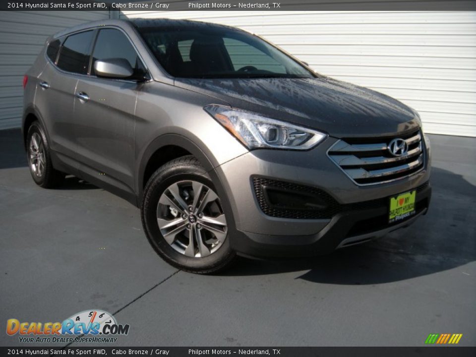 2014 Hyundai Santa Fe Sport FWD Cabo Bronze / Gray Photo #1