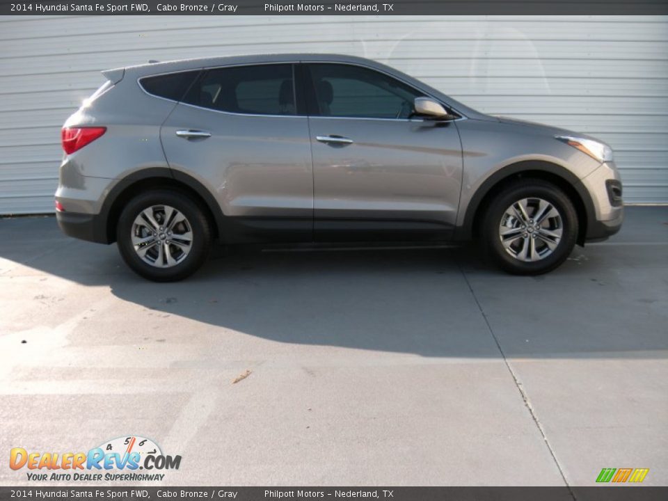 2014 Hyundai Santa Fe Sport FWD Cabo Bronze / Gray Photo #3