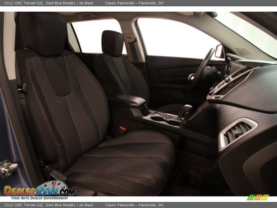 2012 GMC Terrain SLE Steel Blue Metallic / Jet Black Photo #12