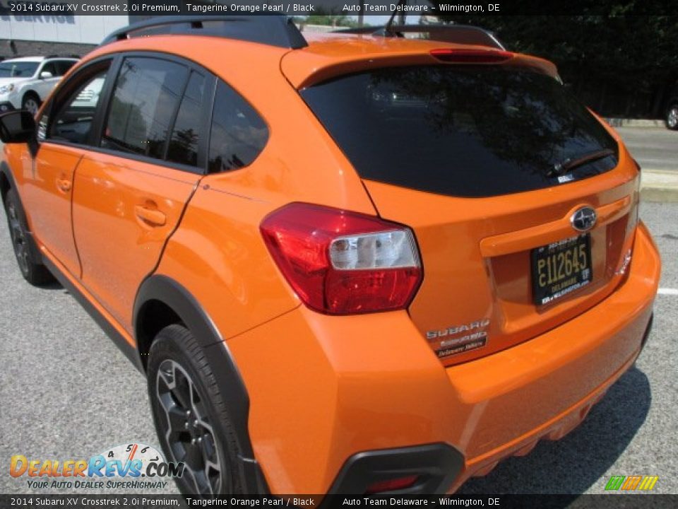 2014 Subaru XV Crosstrek 2.0i Premium Tangerine Orange Pearl / Black Photo #4