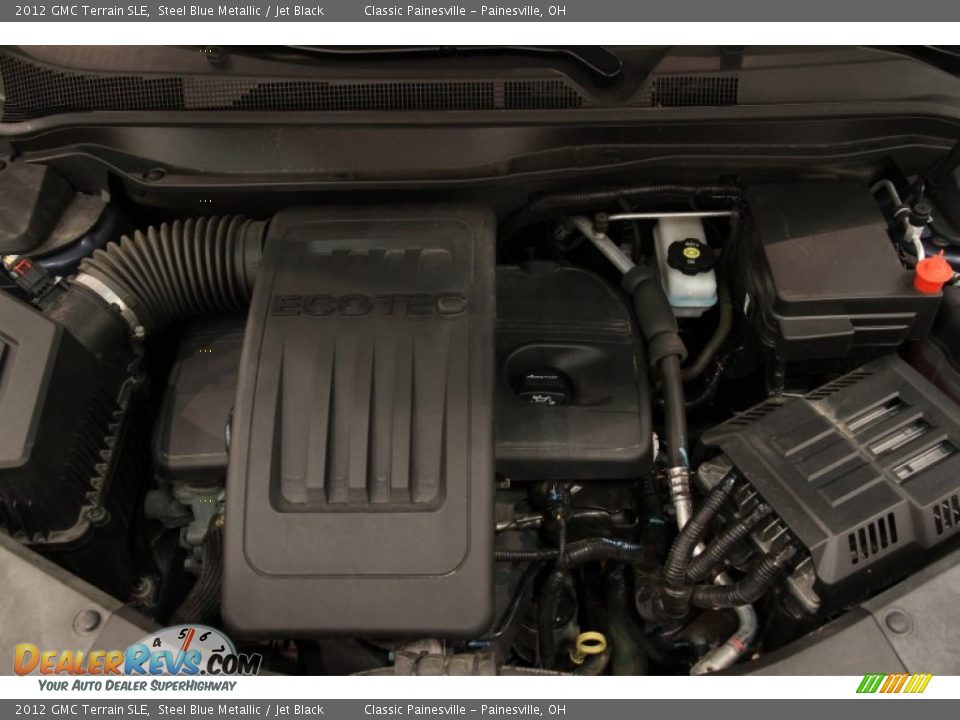 2012 GMC Terrain SLE Steel Blue Metallic / Jet Black Photo #16