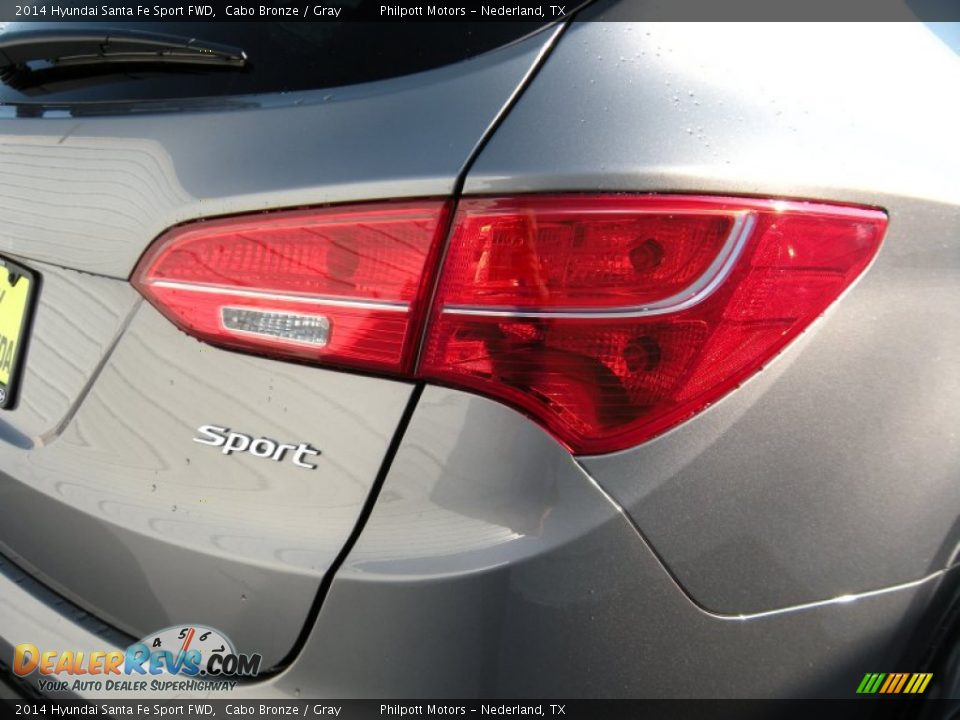 2014 Hyundai Santa Fe Sport FWD Cabo Bronze / Gray Photo #16