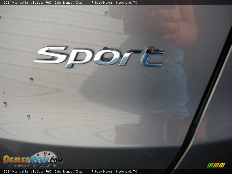 2014 Hyundai Santa Fe Sport FWD Cabo Bronze / Gray Photo #17