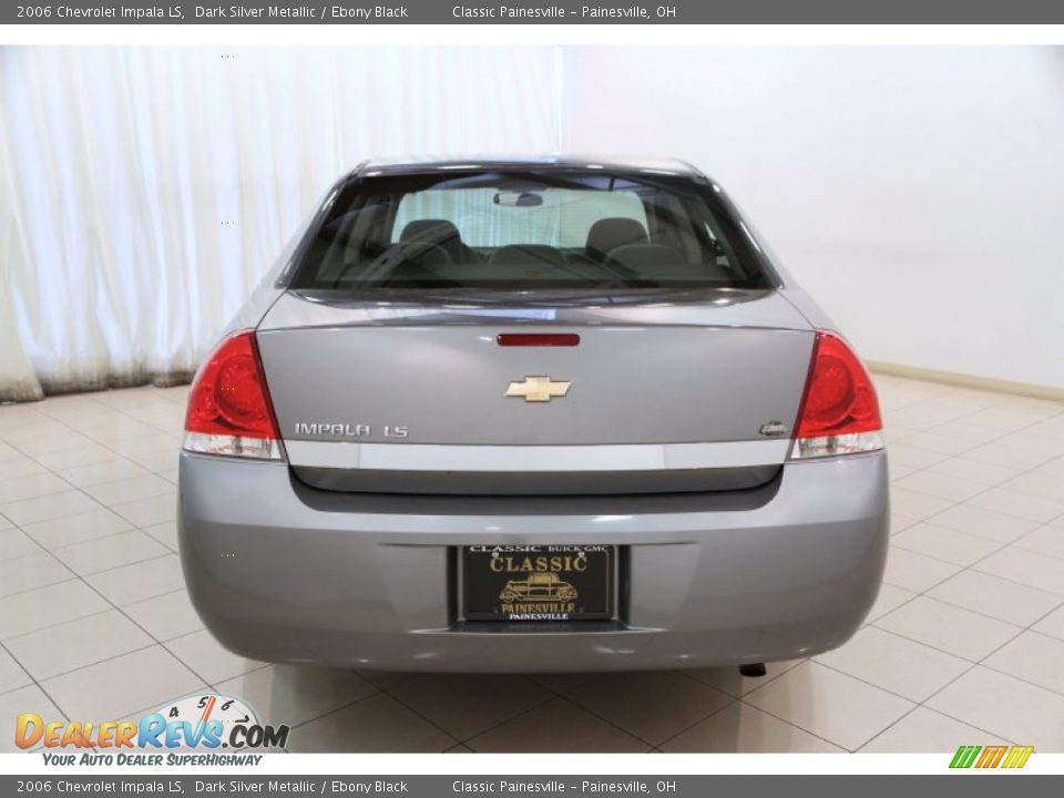 2006 Chevrolet Impala LS Dark Silver Metallic / Ebony Black Photo #12