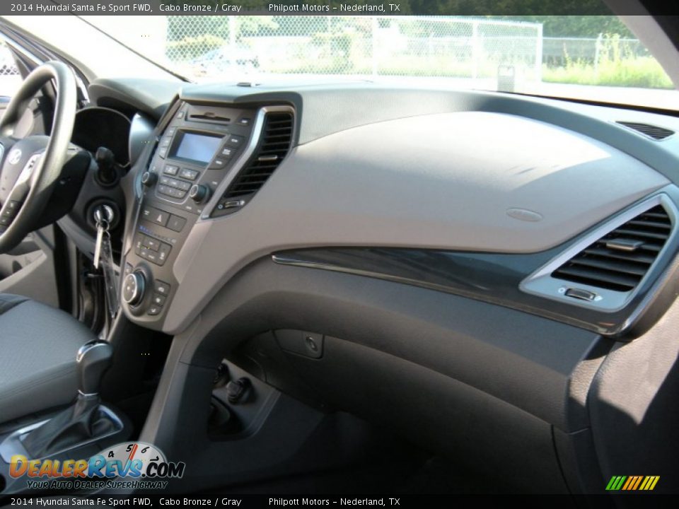 2014 Hyundai Santa Fe Sport FWD Cabo Bronze / Gray Photo #22