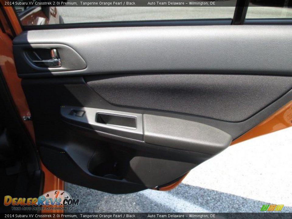 2014 Subaru XV Crosstrek 2.0i Premium Tangerine Orange Pearl / Black Photo #20