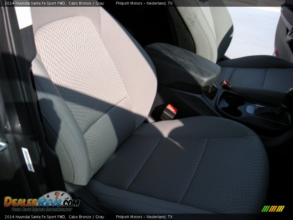 2014 Hyundai Santa Fe Sport FWD Cabo Bronze / Gray Photo #23