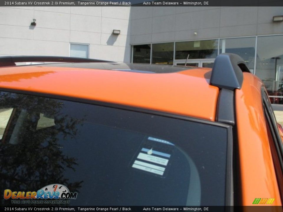 2014 Subaru XV Crosstrek 2.0i Premium Tangerine Orange Pearl / Black Photo #23