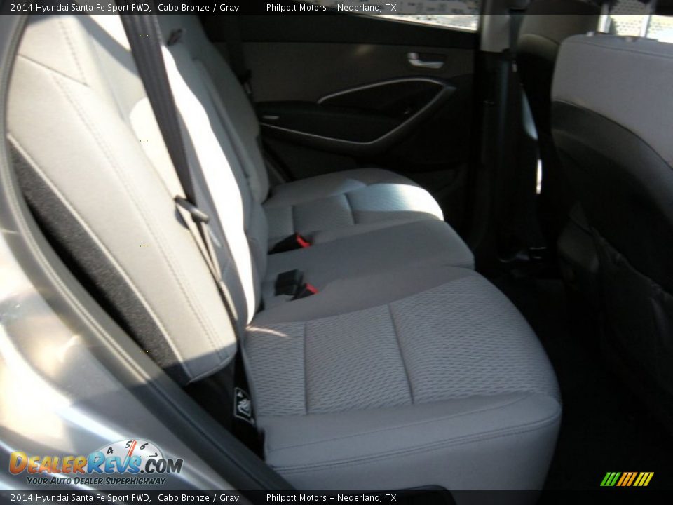 2014 Hyundai Santa Fe Sport FWD Cabo Bronze / Gray Photo #25