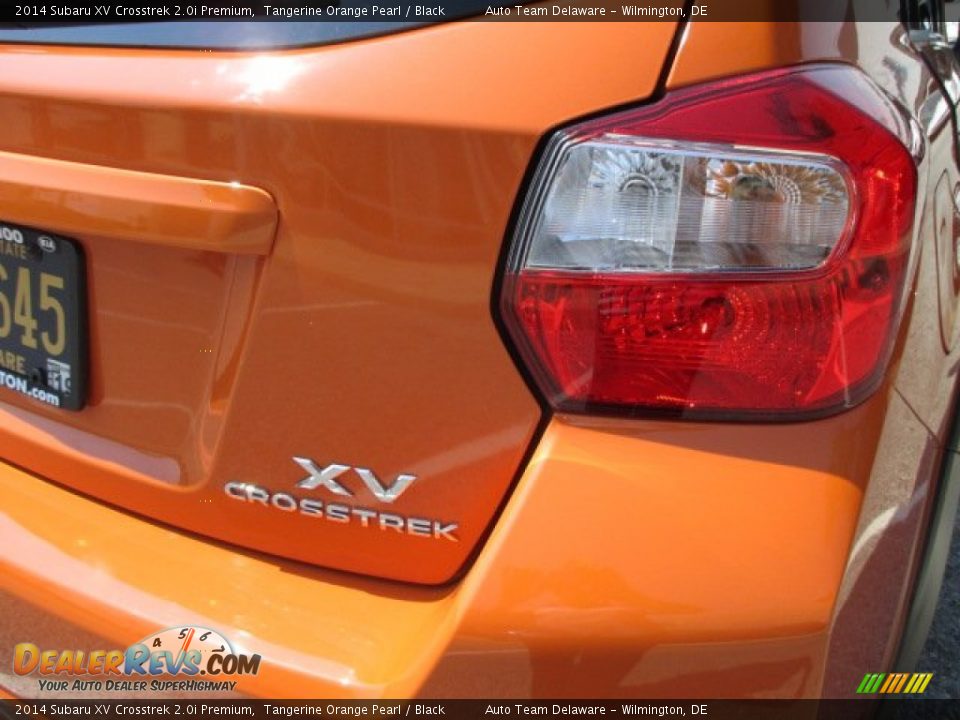 2014 Subaru XV Crosstrek 2.0i Premium Tangerine Orange Pearl / Black Photo #25
