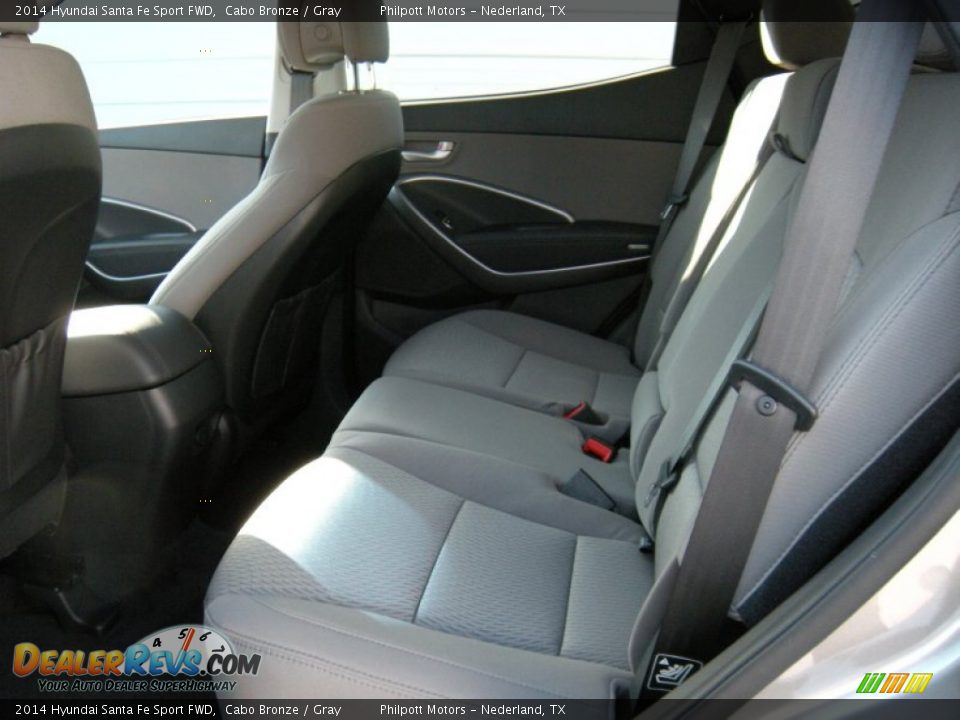 2014 Hyundai Santa Fe Sport FWD Cabo Bronze / Gray Photo #28