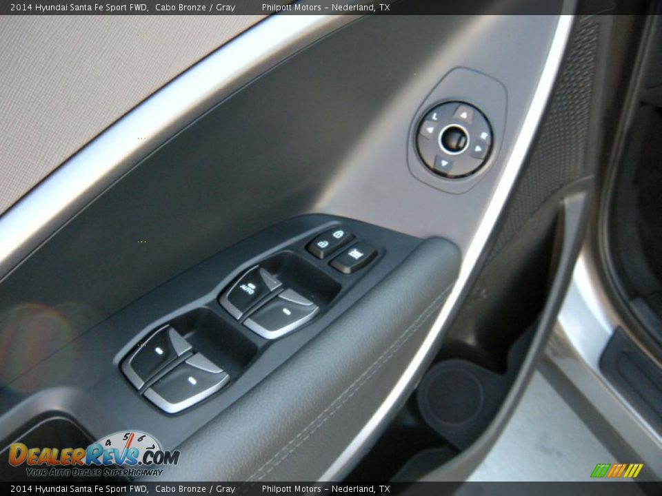 2014 Hyundai Santa Fe Sport FWD Cabo Bronze / Gray Photo #30