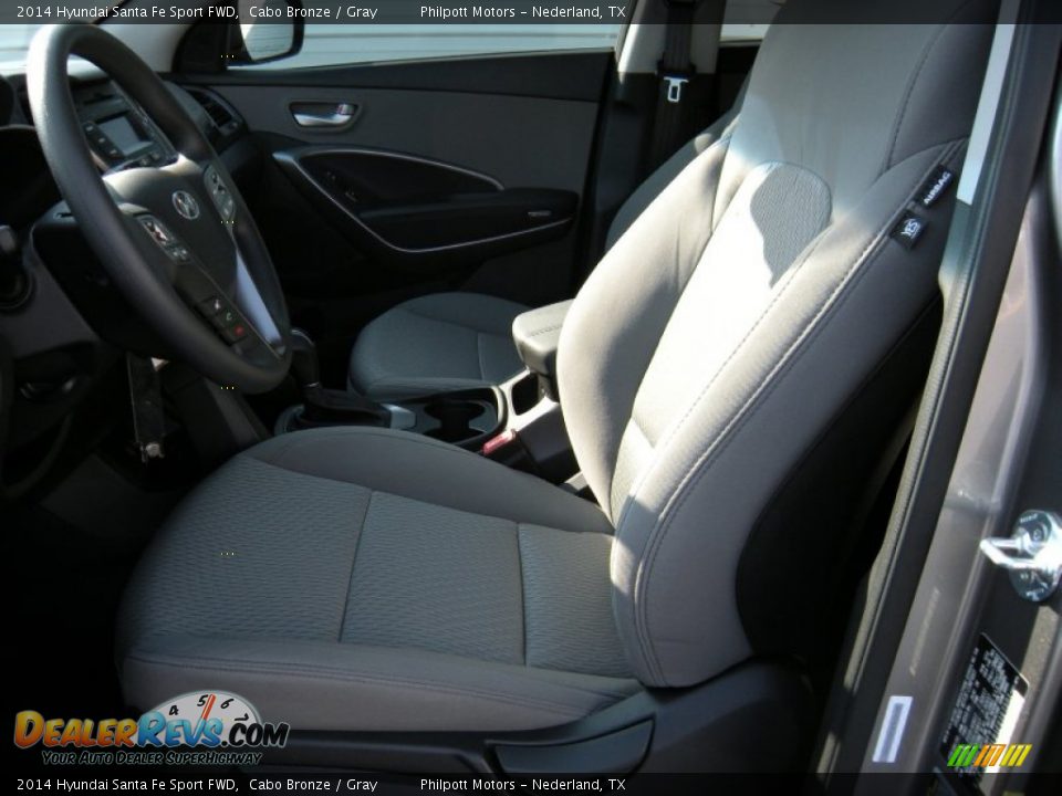 2014 Hyundai Santa Fe Sport FWD Cabo Bronze / Gray Photo #31