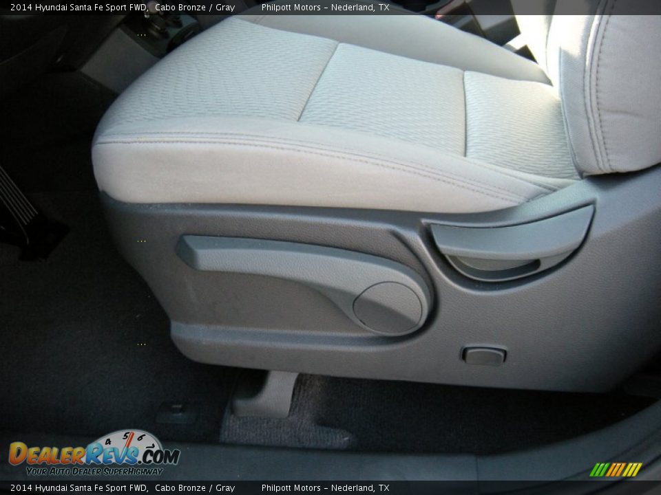 2014 Hyundai Santa Fe Sport FWD Cabo Bronze / Gray Photo #32