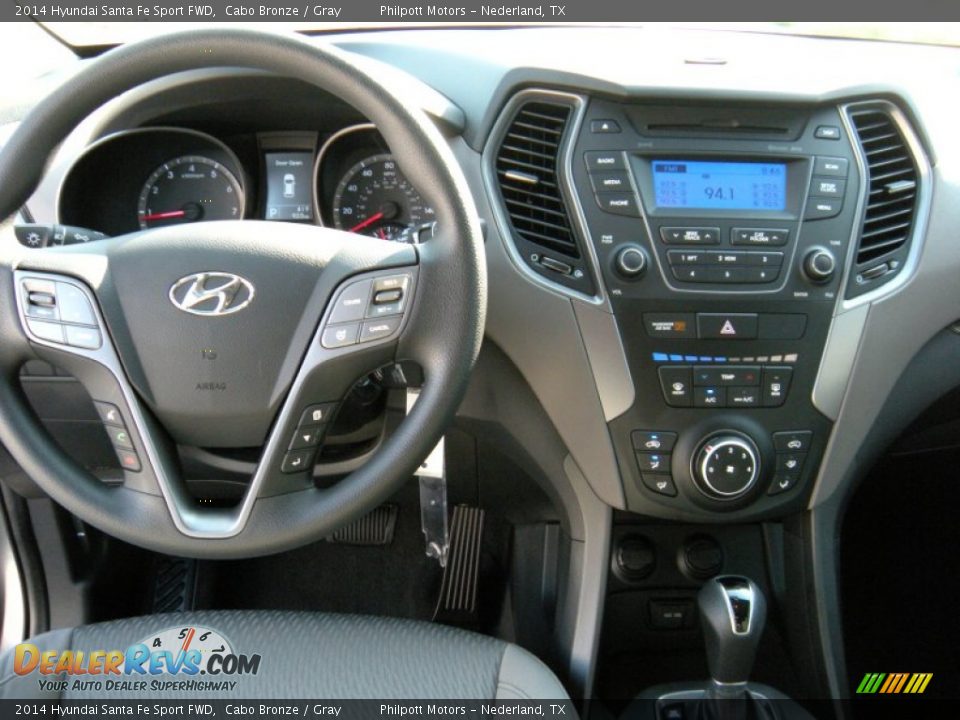 2014 Hyundai Santa Fe Sport FWD Cabo Bronze / Gray Photo #33