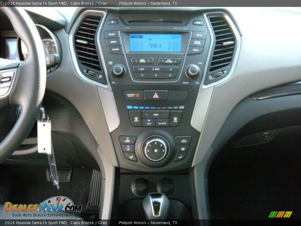 2014 Hyundai Santa Fe Sport FWD Cabo Bronze / Gray Photo #34