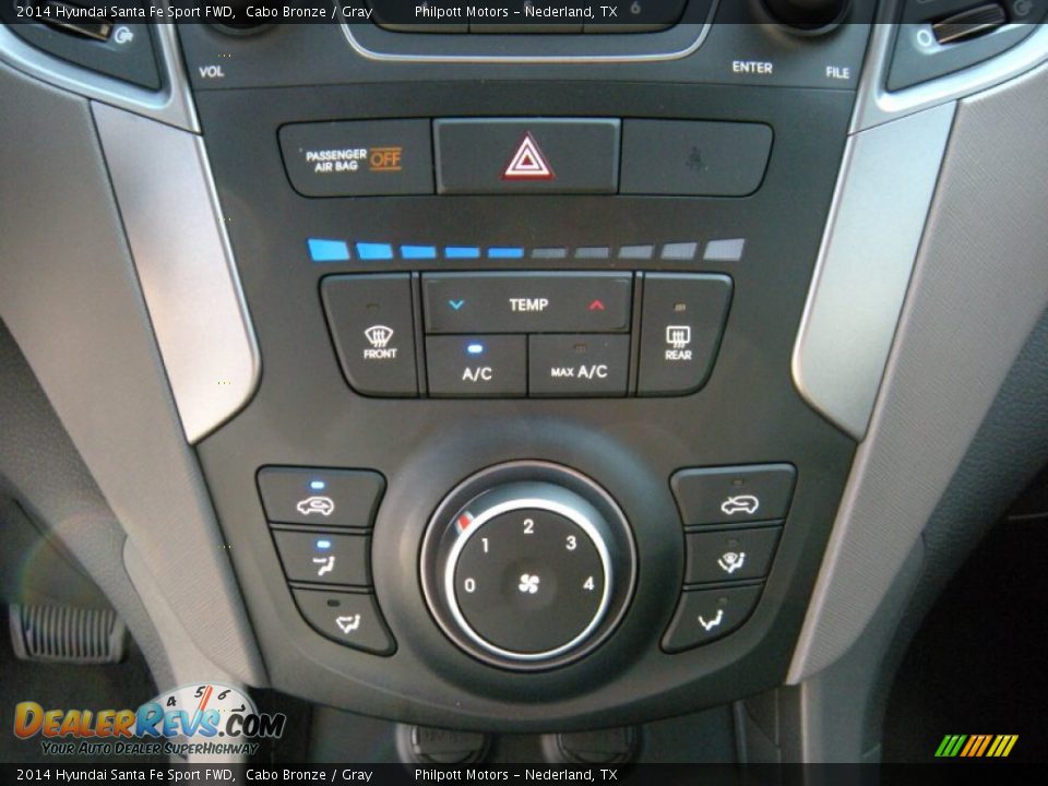 2014 Hyundai Santa Fe Sport FWD Cabo Bronze / Gray Photo #36