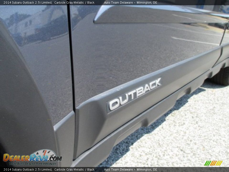 2014 Subaru Outback 2.5i Limited Carbide Gray Metallic / Black Photo #24