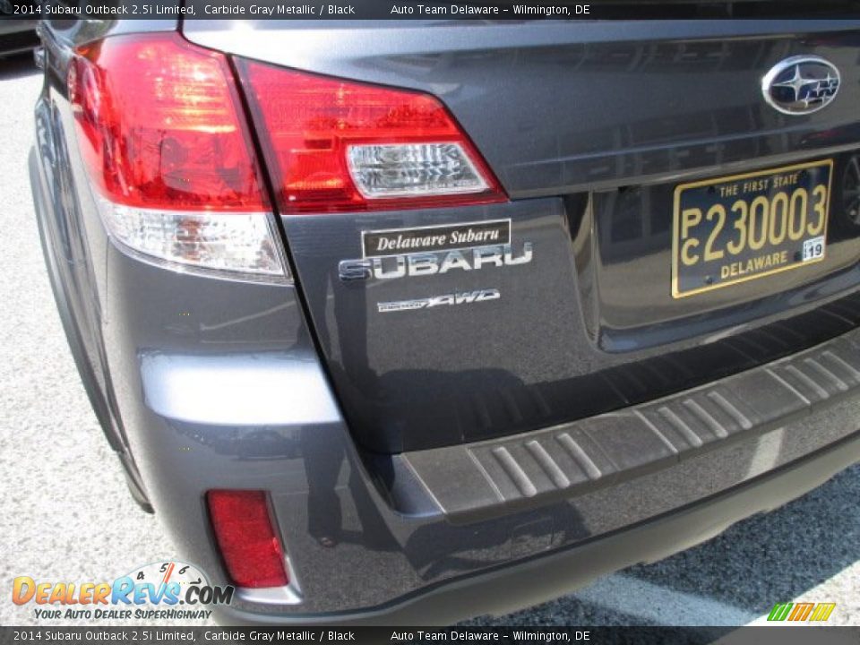 2014 Subaru Outback 2.5i Limited Carbide Gray Metallic / Black Photo #26