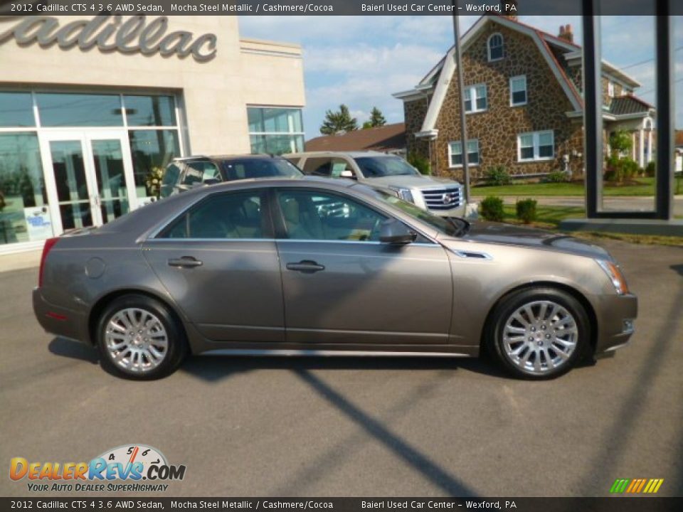 2012 Cadillac CTS 4 3.6 AWD Sedan Mocha Steel Metallic / Cashmere/Cocoa Photo #7