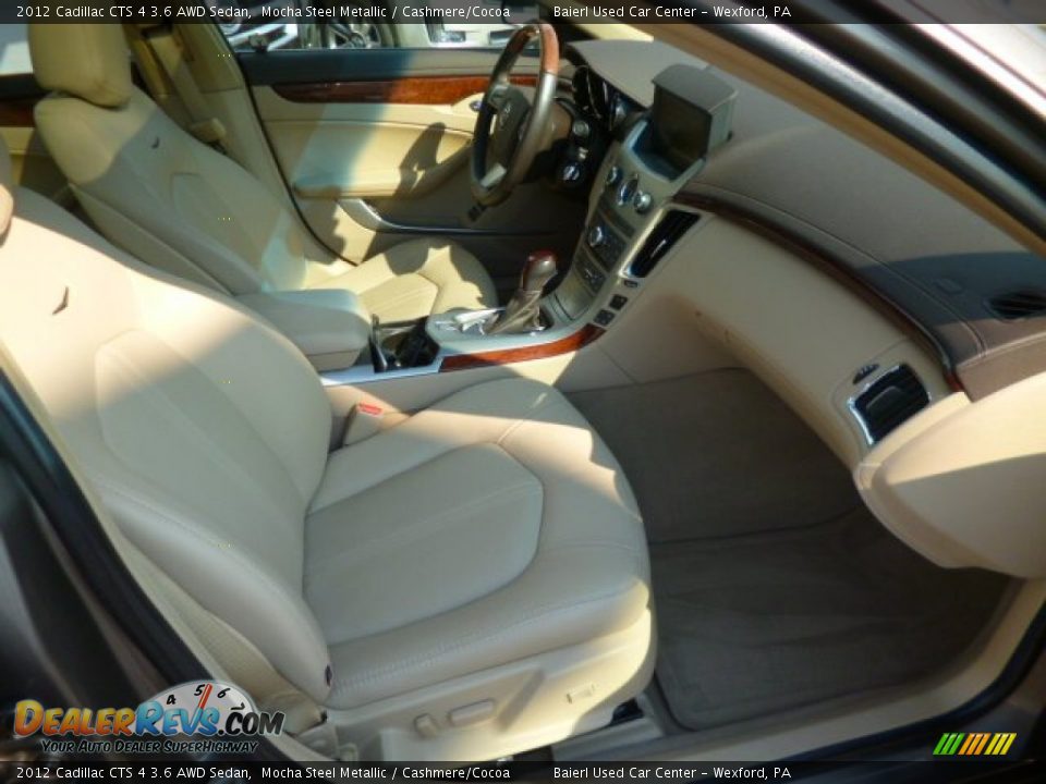 2012 Cadillac CTS 4 3.6 AWD Sedan Mocha Steel Metallic / Cashmere/Cocoa Photo #9