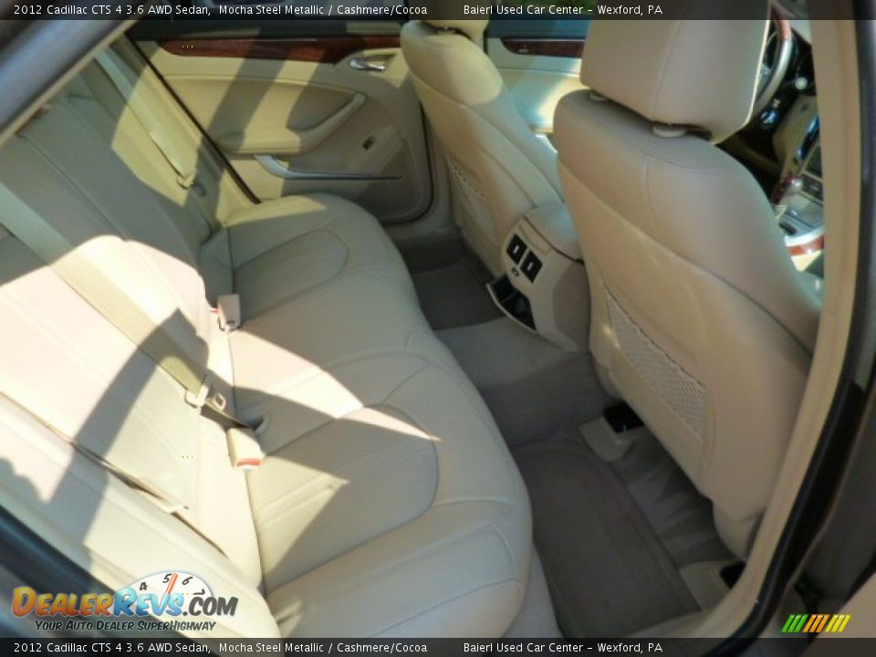 2012 Cadillac CTS 4 3.6 AWD Sedan Mocha Steel Metallic / Cashmere/Cocoa Photo #11