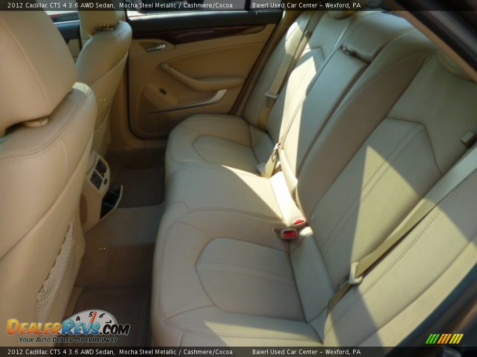 2012 Cadillac CTS 4 3.6 AWD Sedan Mocha Steel Metallic / Cashmere/Cocoa Photo #12