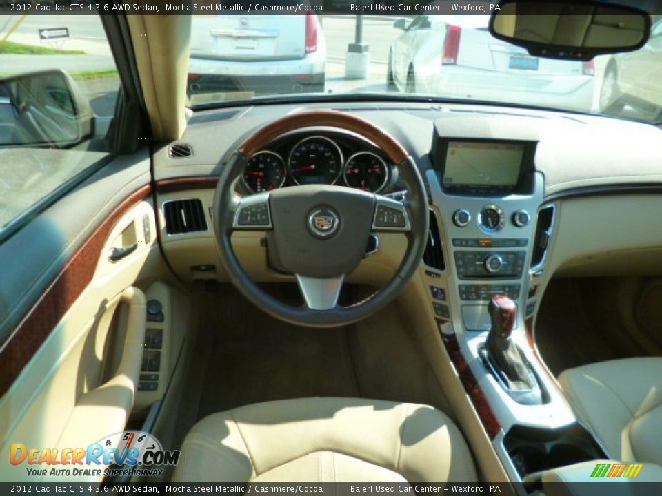 2012 Cadillac CTS 4 3.6 AWD Sedan Mocha Steel Metallic / Cashmere/Cocoa Photo #13