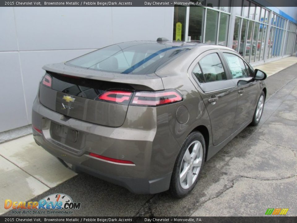 2015 Chevrolet Volt Brownstone Metallic / Pebble Beige/Dark Accents Photo #4