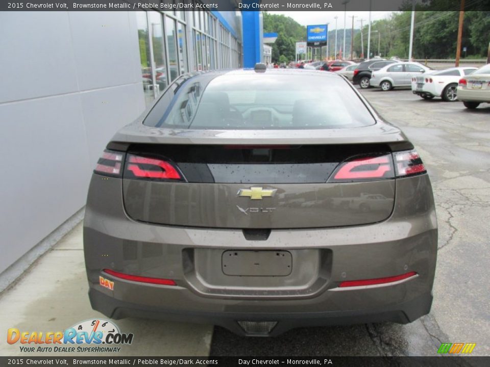 2015 Chevrolet Volt Brownstone Metallic / Pebble Beige/Dark Accents Photo #5
