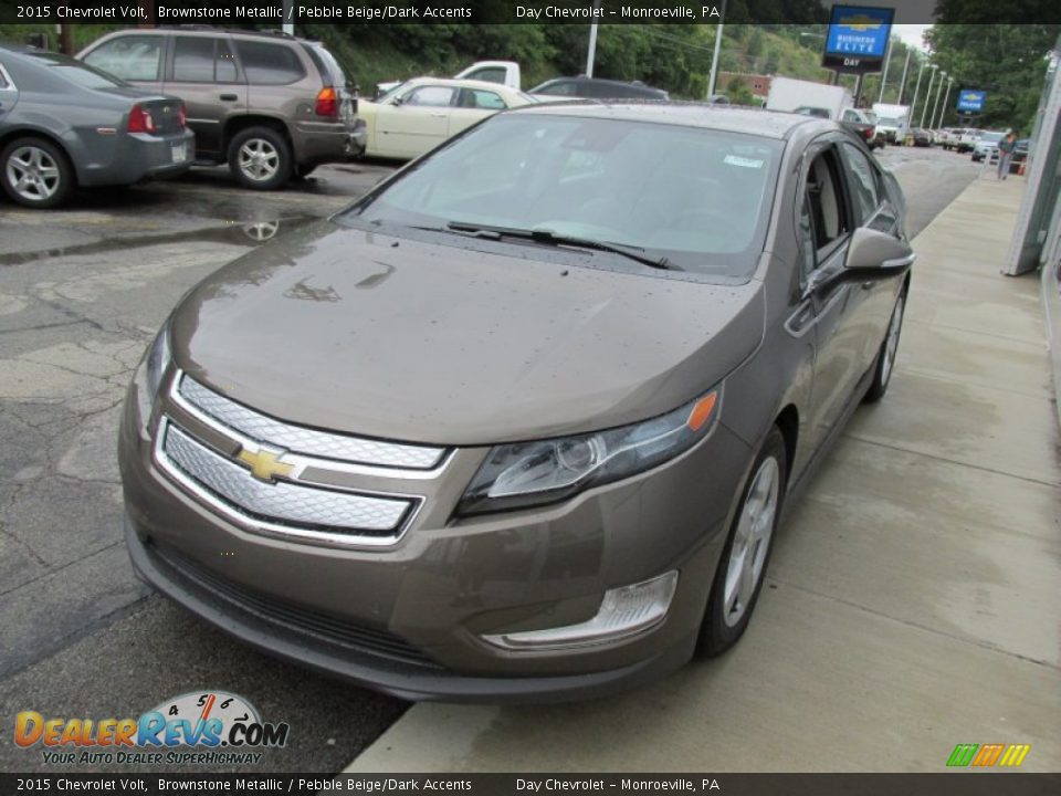 2015 Chevrolet Volt Brownstone Metallic / Pebble Beige/Dark Accents Photo #7