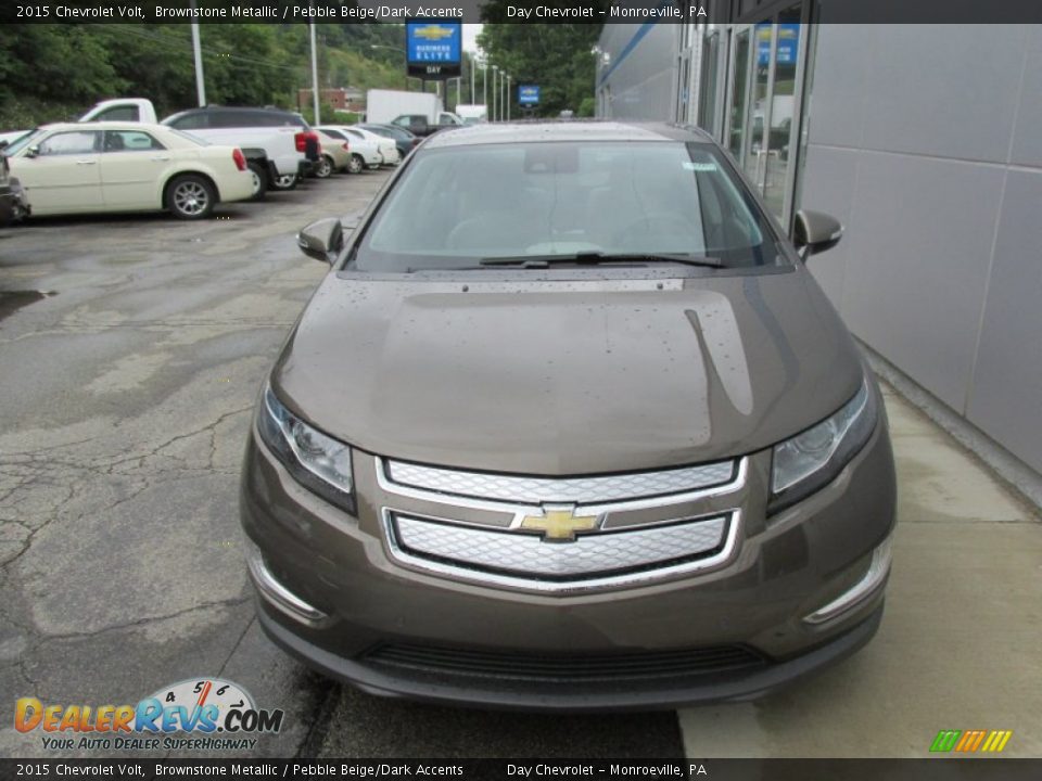 2015 Chevrolet Volt Brownstone Metallic / Pebble Beige/Dark Accents Photo #8