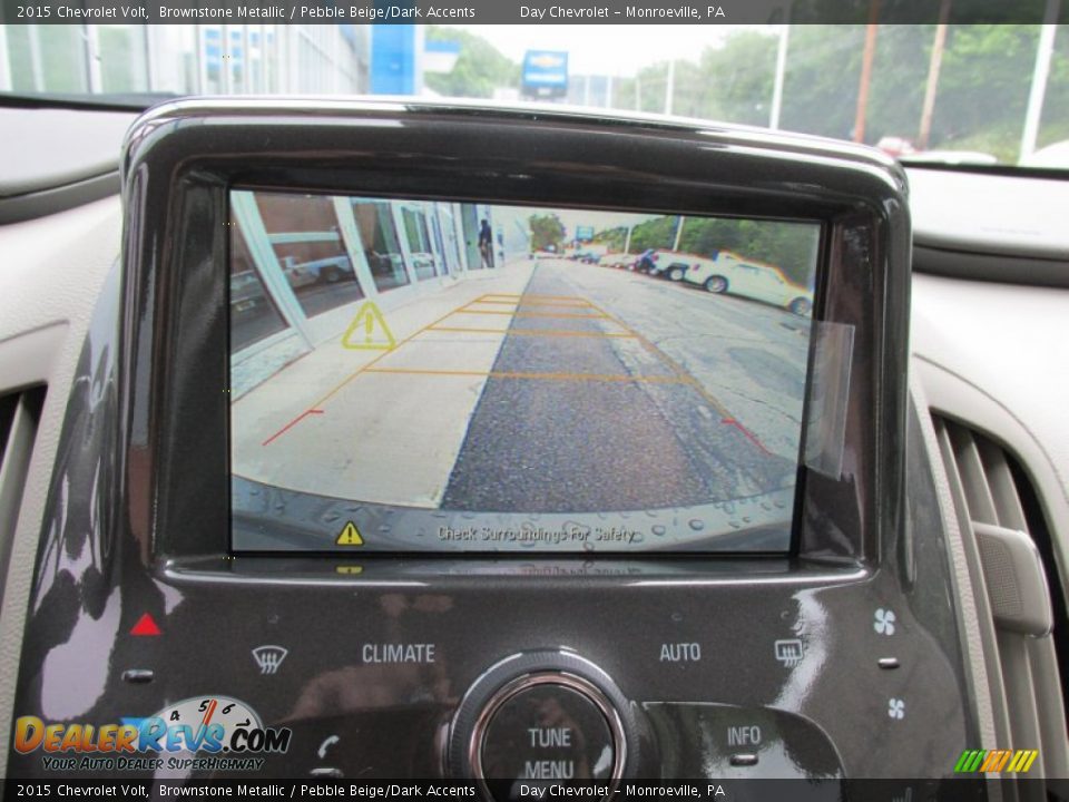 2015 Chevrolet Volt Brownstone Metallic / Pebble Beige/Dark Accents Photo #18