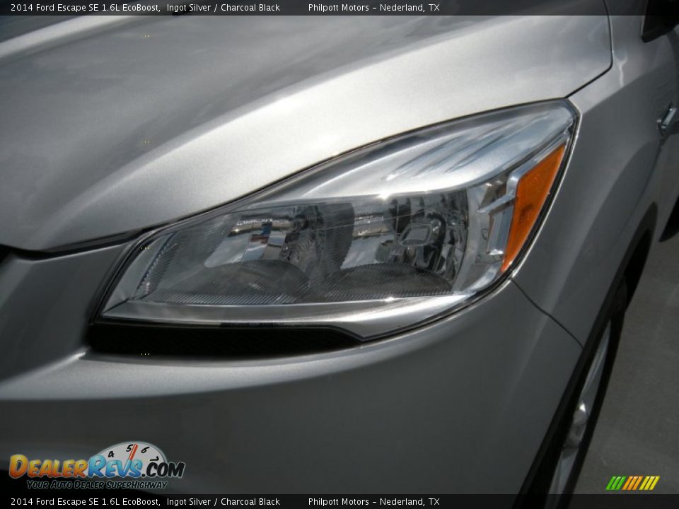 2014 Ford Escape SE 1.6L EcoBoost Ingot Silver / Charcoal Black Photo #9