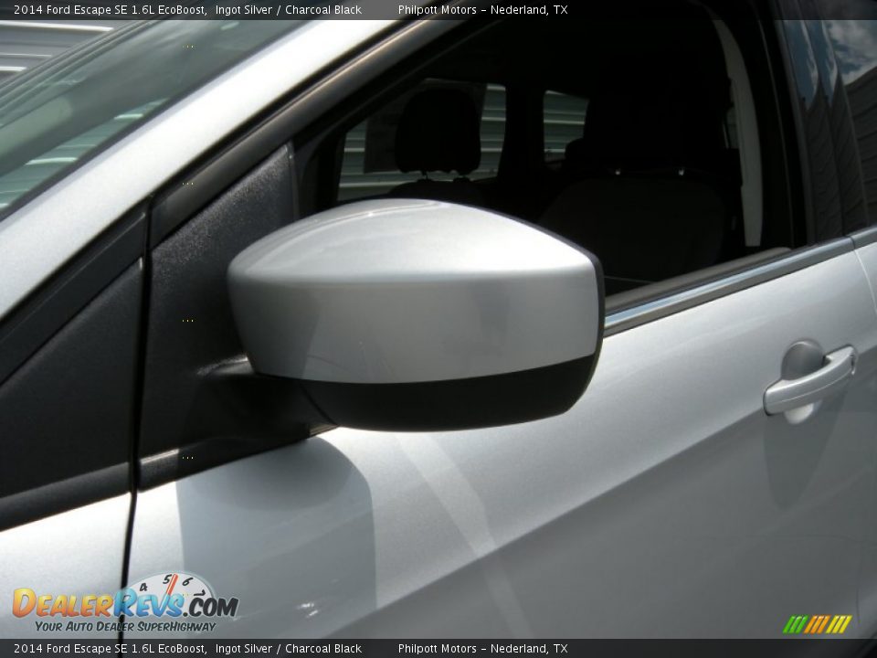 2014 Ford Escape SE 1.6L EcoBoost Ingot Silver / Charcoal Black Photo #12