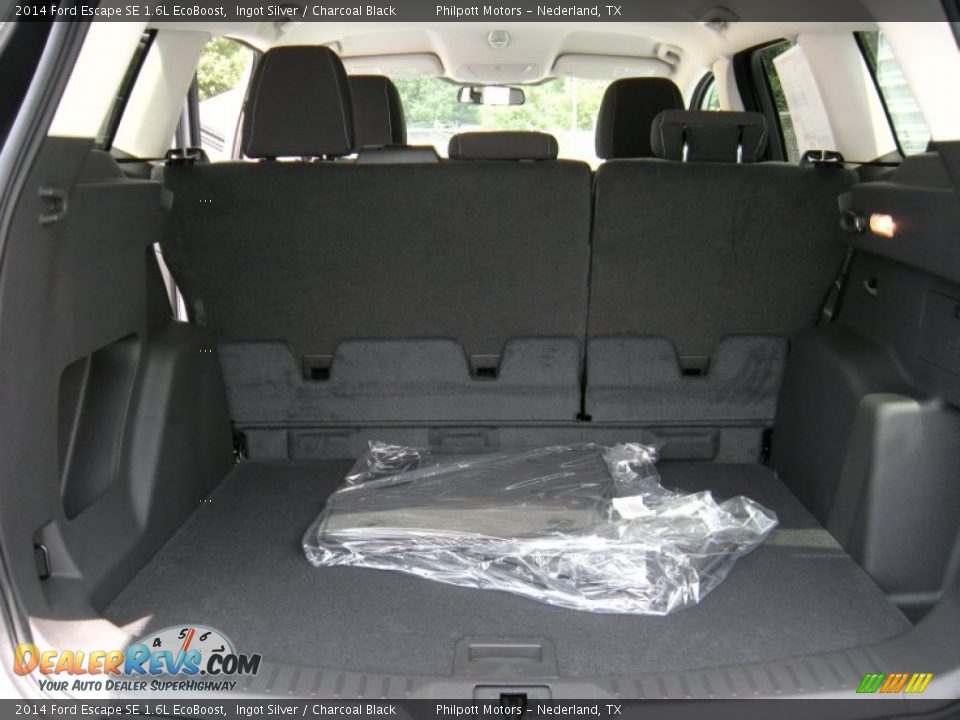 2014 Ford Escape SE 1.6L EcoBoost Ingot Silver / Charcoal Black Photo #17