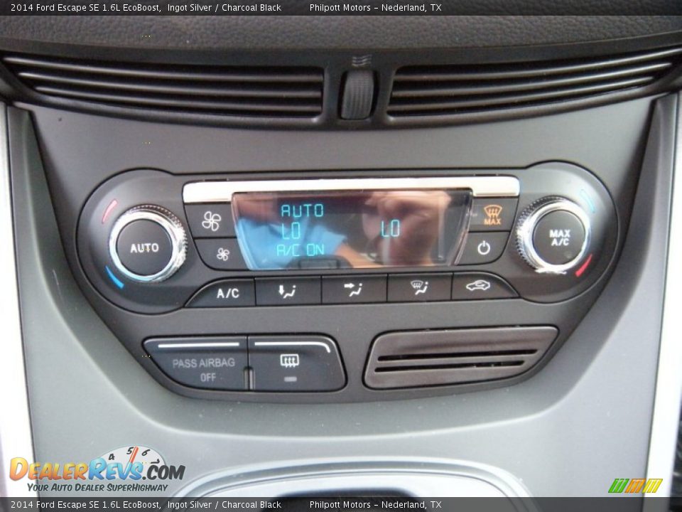 2014 Ford Escape SE 1.6L EcoBoost Ingot Silver / Charcoal Black Photo #27