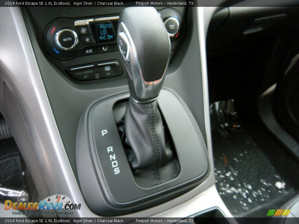 2014 Ford Escape SE 1.6L EcoBoost Ingot Silver / Charcoal Black Photo #28