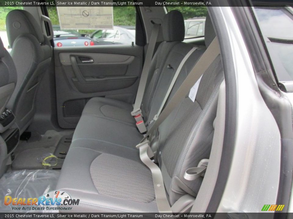 Rear Seat of 2015 Chevrolet Traverse LS Photo #12