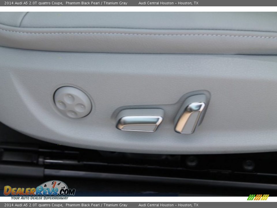 2014 Audi A5 2.0T quattro Coupe Phantom Black Pearl / Titanium Gray Photo #10