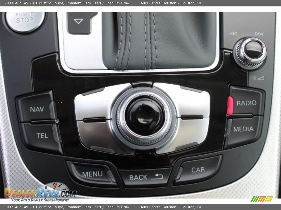 2014 Audi A5 2.0T quattro Coupe Phantom Black Pearl / Titanium Gray Photo #14