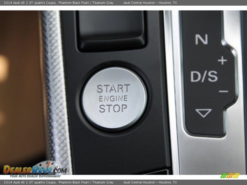 2014 Audi A5 2.0T quattro Coupe Phantom Black Pearl / Titanium Gray Photo #15
