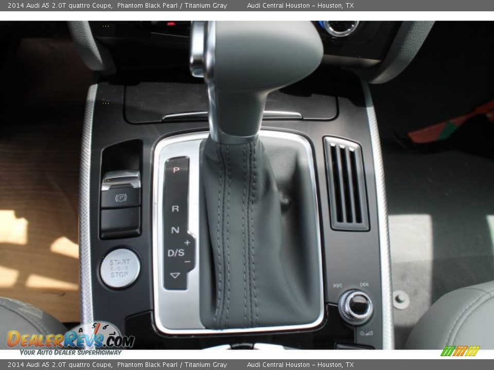 2014 Audi A5 2.0T quattro Coupe Phantom Black Pearl / Titanium Gray Photo #16