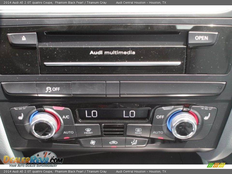 2014 Audi A5 2.0T quattro Coupe Phantom Black Pearl / Titanium Gray Photo #17