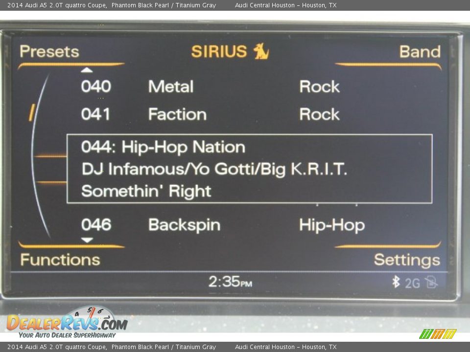 2014 Audi A5 2.0T quattro Coupe Phantom Black Pearl / Titanium Gray Photo #18