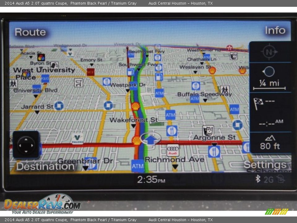 2014 Audi A5 2.0T quattro Coupe Phantom Black Pearl / Titanium Gray Photo #20